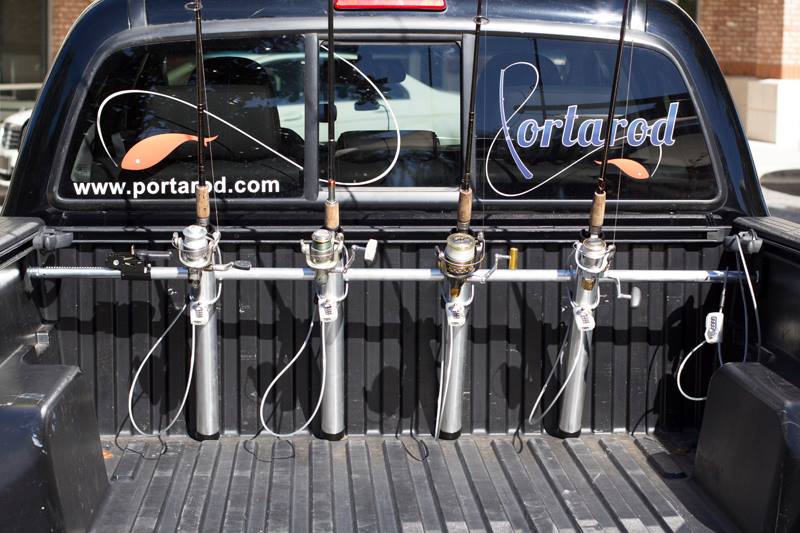 Portarod Inshore Fishing Rod Truck Bed Rack